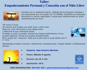 Taller emponderamiento y NL agosto2014