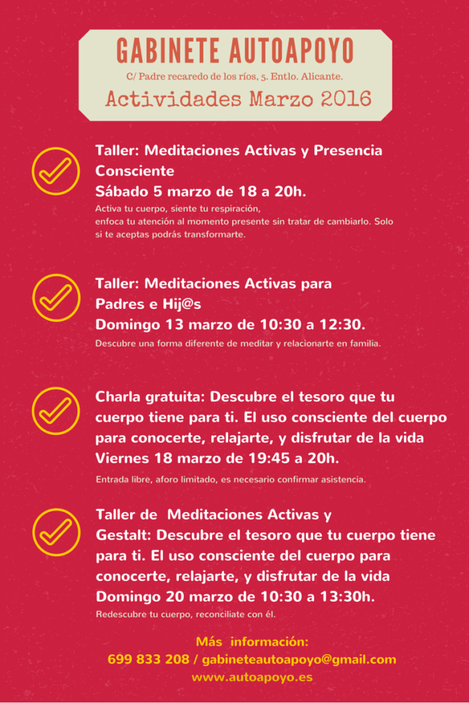 ACTIVIDADES MARZO 2016 (1)