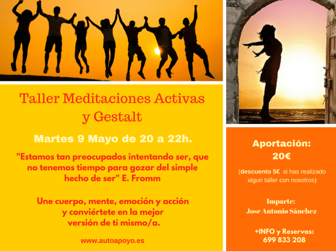 meditaciones activas y gestalt alicante 9 mayo