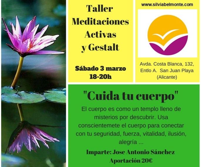 taller meditaciones activas Alicante