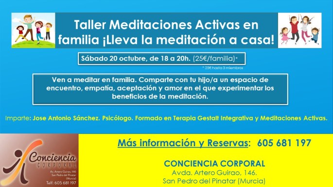 CARTEL Taller de meditaciones activas para padres-madres y niños 20OCT2018 (1)