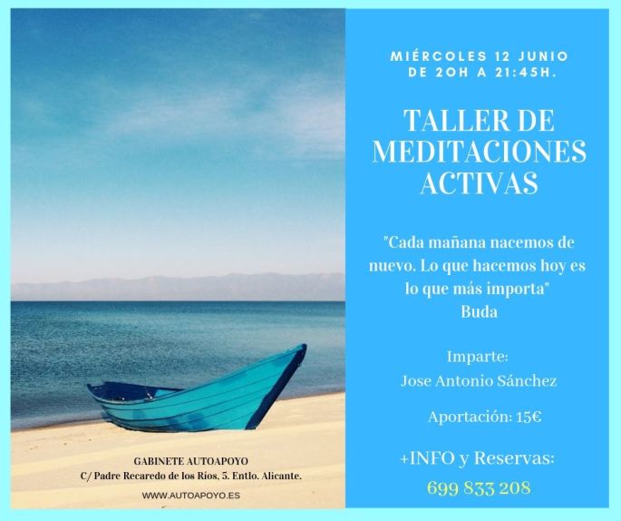 Taller Meditaciones Activas Alicante